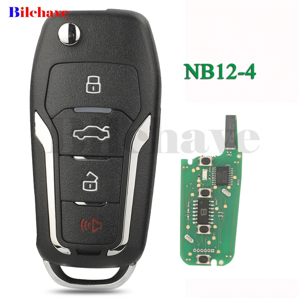 

jingyuqin 4 Buttons NB12-4 For KD900 URG200 KD-X2 All Functions In One Multi-functional Remote Control NB Series Universal Key