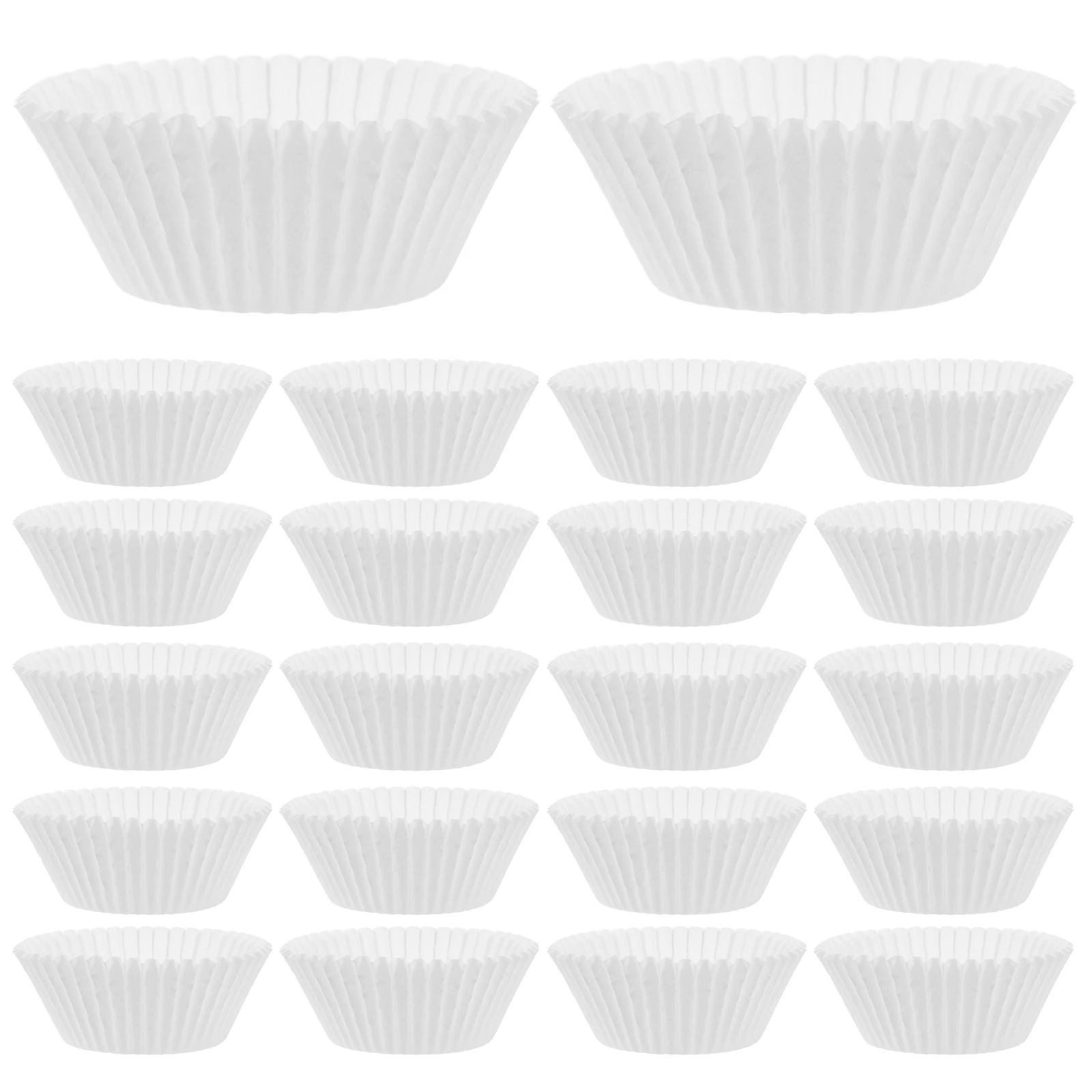 

100Pcs Cupcake Liners Paper Baking Cups High Temperature Resistant Easy to Separate Muffin Paper Cups for Home Baking