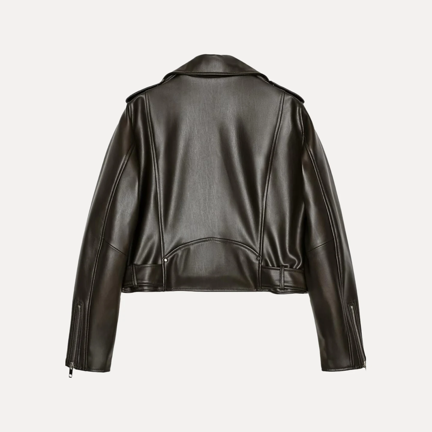 Z المرأة Faion عادية Sle الجلود Jaet دراجة نارية Jaet ملابس خارجية الجلود الاصطناعية وصول جديد 2025