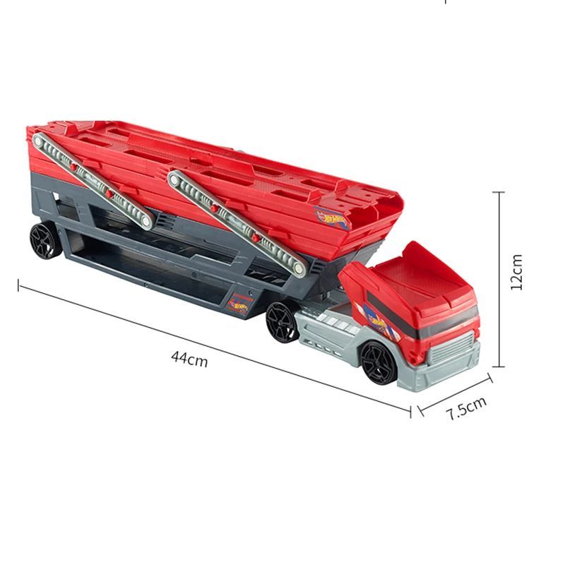 Ruote calde originali City Speedway con Frree Cars Storage Carrier Drag Race Track bambini ragazzi giocattoli per bambini regalo di compleanno