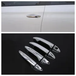 For Hyundai i10 Grand i10 X 2014 2015 2016 2017 2018 2019 2020 Door Handle Cover Trim ABS Chrome Sticker Car Styling Accessories