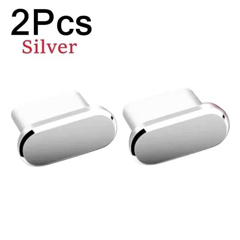 Metall USB C Staubstecker Handy Typ-C Ladeanschluss Schutzkappe Staubstecker für iPhone 15/16 Samsung Galaxy S25 S24 Xiaomi