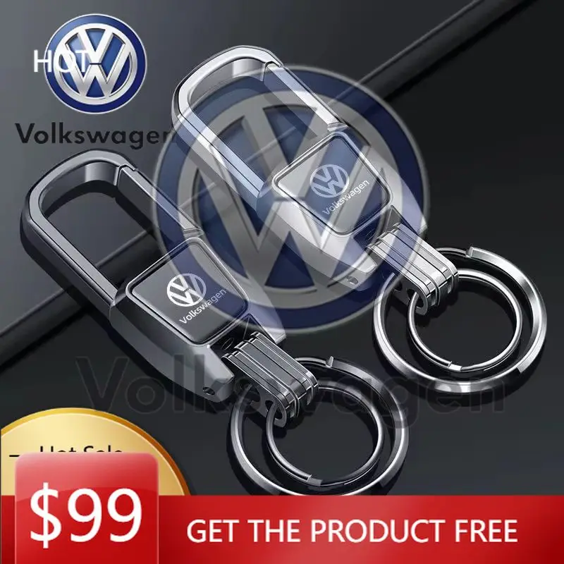 

Металлический брелок-подвеска для ключей Volkswagen VW, аксессуары для Volkswagen MK6, MK5, Tiguan, Golf, Sagitar, Magotan, T-R