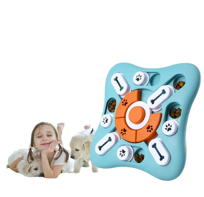 Colored Level 3 Durable IQ Training Brain Stimulating Food Feeder Puzzle Dog Hamster acessories Leopard gecko Hamster hideouts