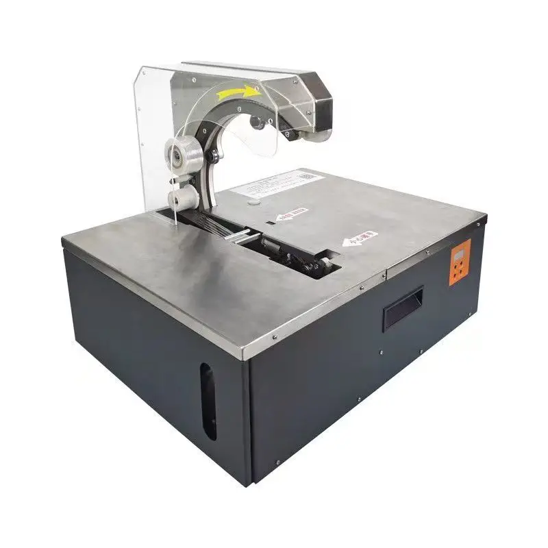 Automatic Electric Strapping Machine for Food Packaging Flower Vegetable Stick Elastic Rope Thread Bundling Binding Type Motor