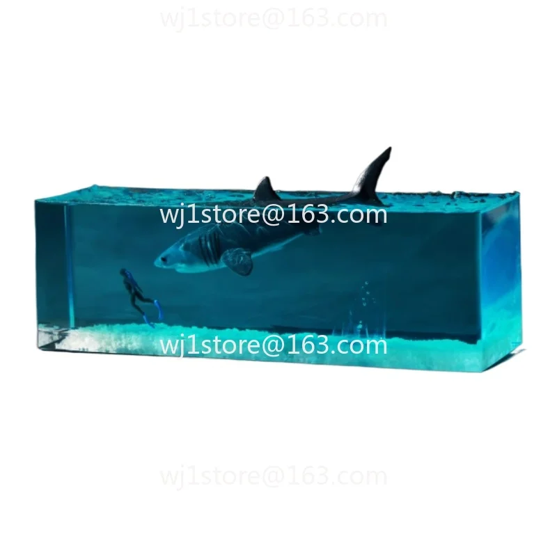 Ocean ornament resin Epoxy desktop craft home model