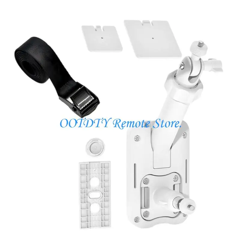  Camera Mount Accessory Set for Security Cameras with Adjustable Holder, Fixing Band and Mount Plates Ready to Use