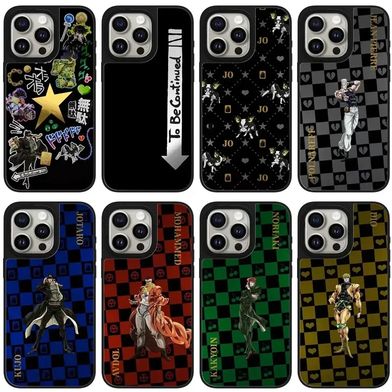 

Magnetic Anime Plaid iPhone 12 13 15 14 Pro Max Protective Case, Fits iPhone 15 Pro Max