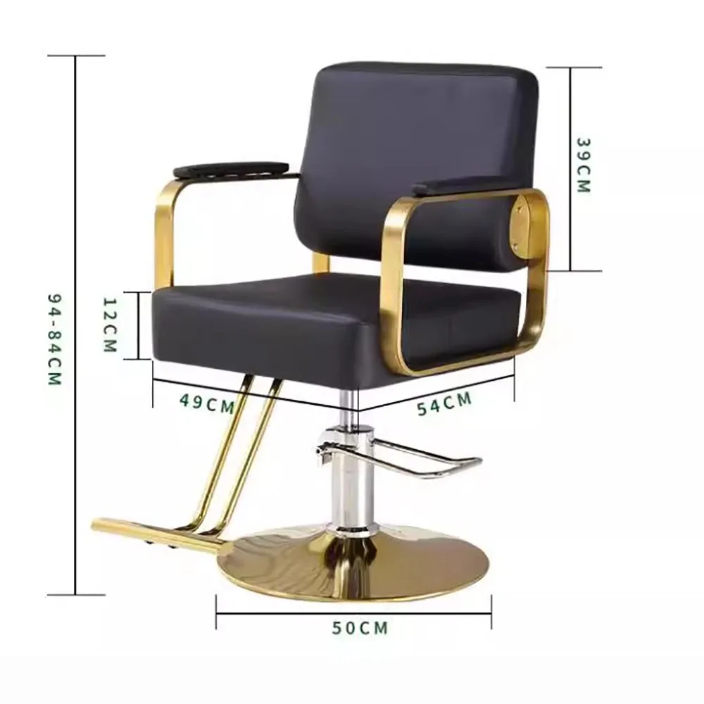 Nordic Salon Barber Chair Luxury Modern Ergonomic Fashion Hairdresser Chair Personalized Aesthetic Silla Barbero Hair Furniture