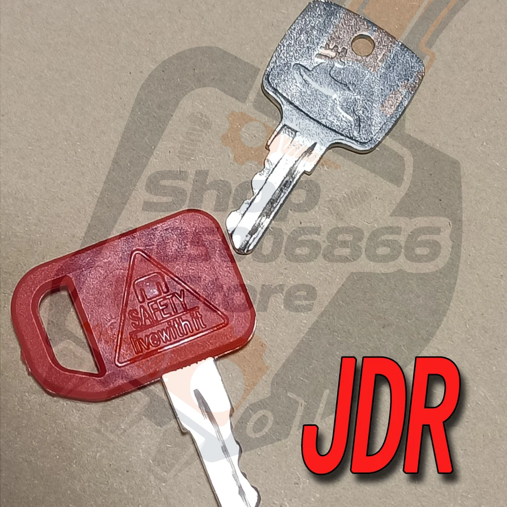

1PC JDR Excavator Keys for John Deere AT195302 AR51481 600 Loaders