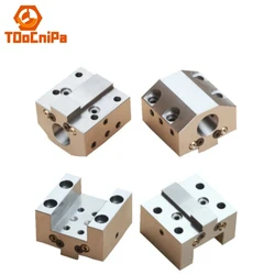 Tornio CNC portautensili a torretta in miniatura Hardinge Block guida inclinata Servo torretta alesatura coltello morsetto manicotto End Face tornio