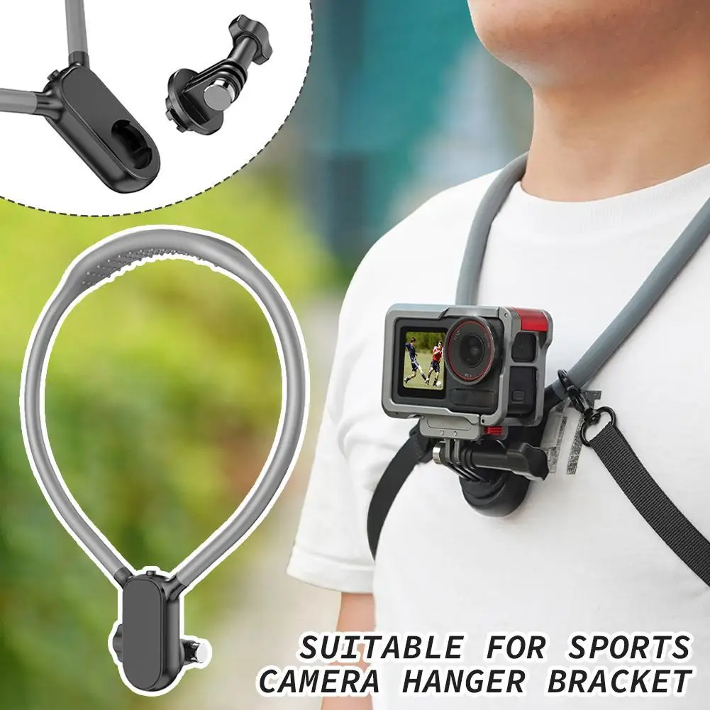 

Suitable For DJI POCKET3 Neck Bracket FOR Action 5Pro Sports Camera First-person Perspective Shooting Clip Accessories