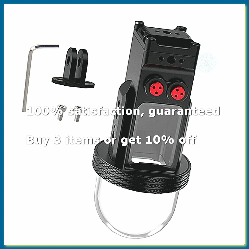 For 3 Waterproof Case 80M Aluminum Quick Release Mount Camera Protective Housing Underwater Diving Kit-WDL