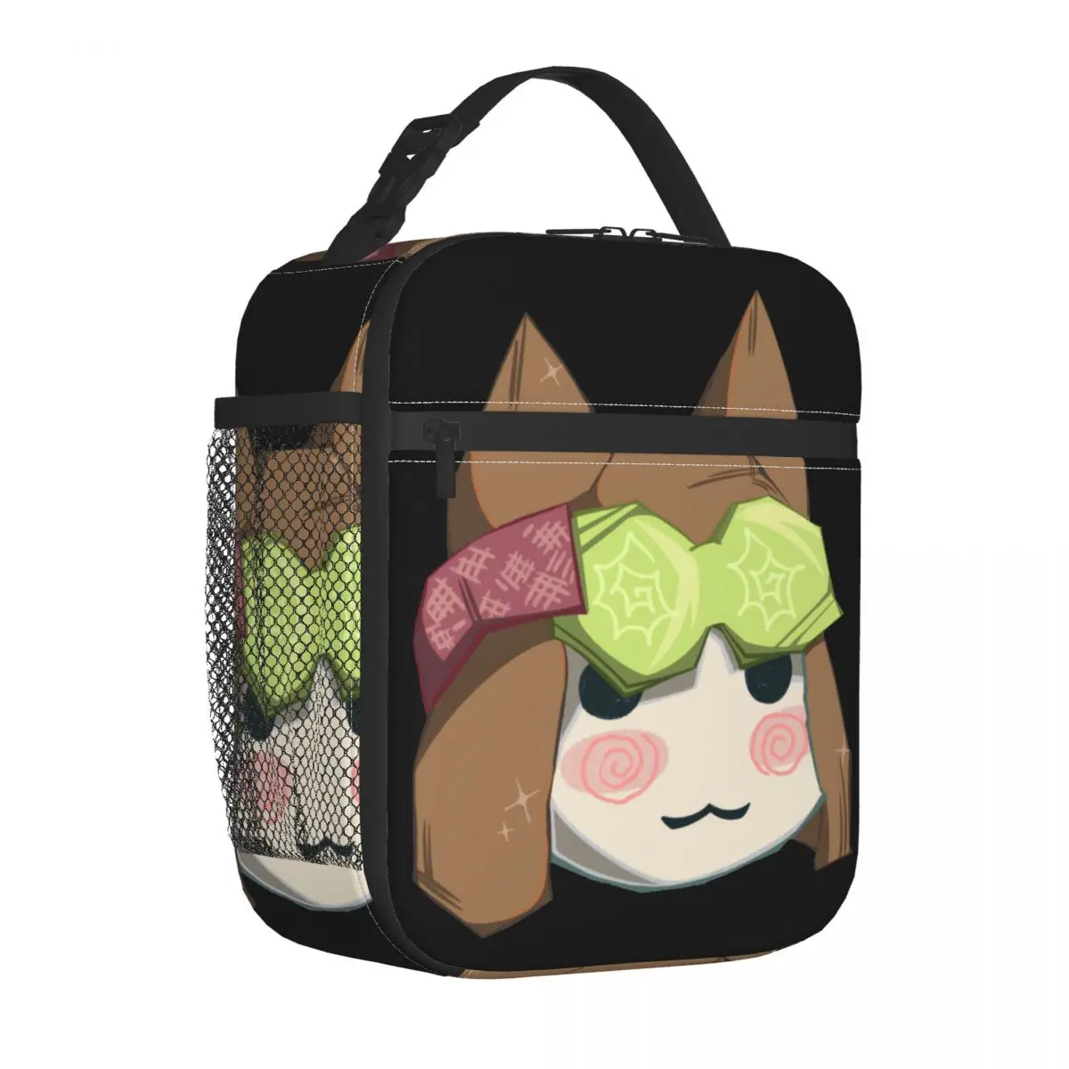 Toro Inoue Cat Pilot Insulated Lunch Tote Bag Women Cartoon Animation Portable Thermal Cooler Bento Box Outdoor Camping Travel