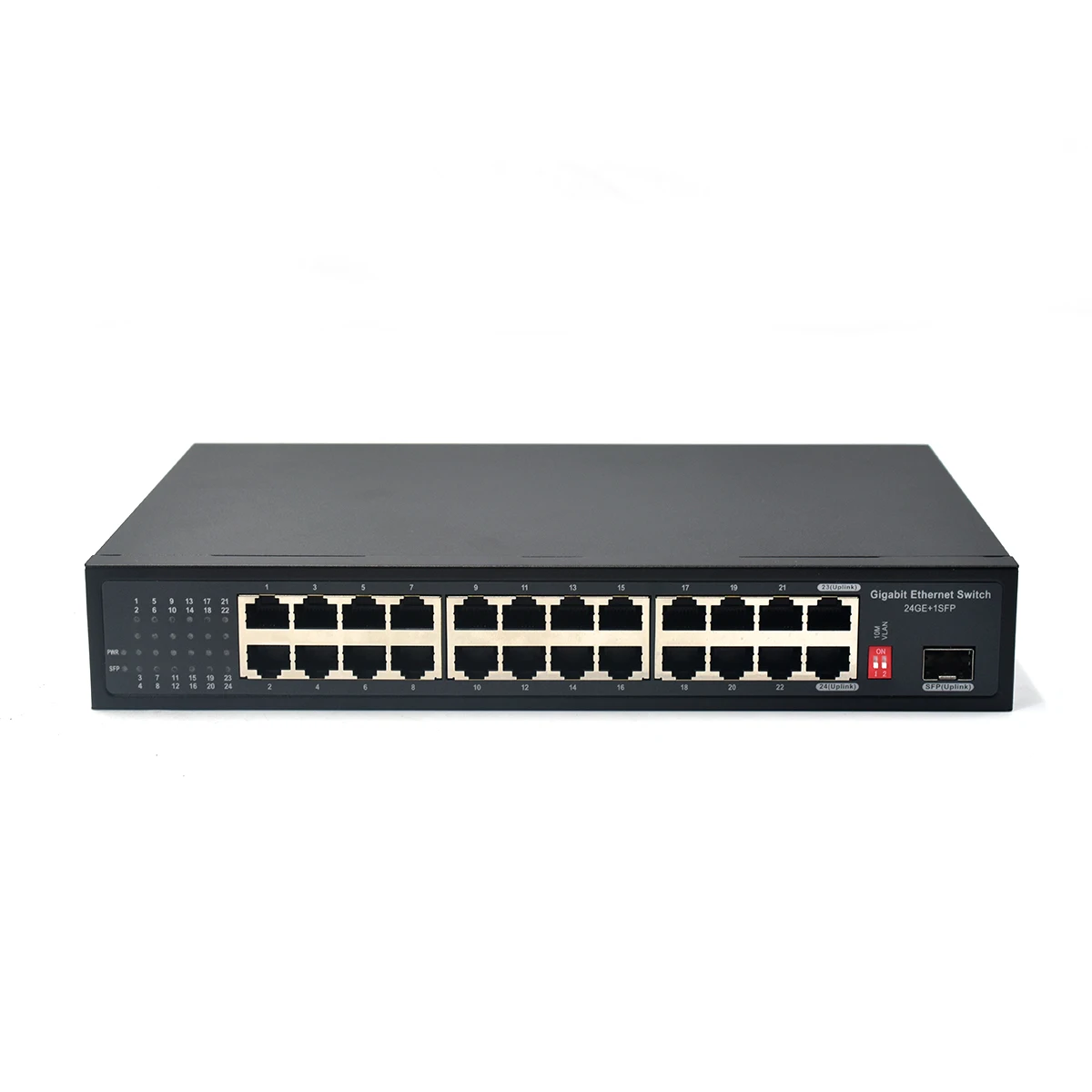 

Wanglink 24 Port Gigabit Ethernet Switch 24 Ports 10/100/1000Mbps Lan Network Switch Support 250 Meters Extend and VLAN