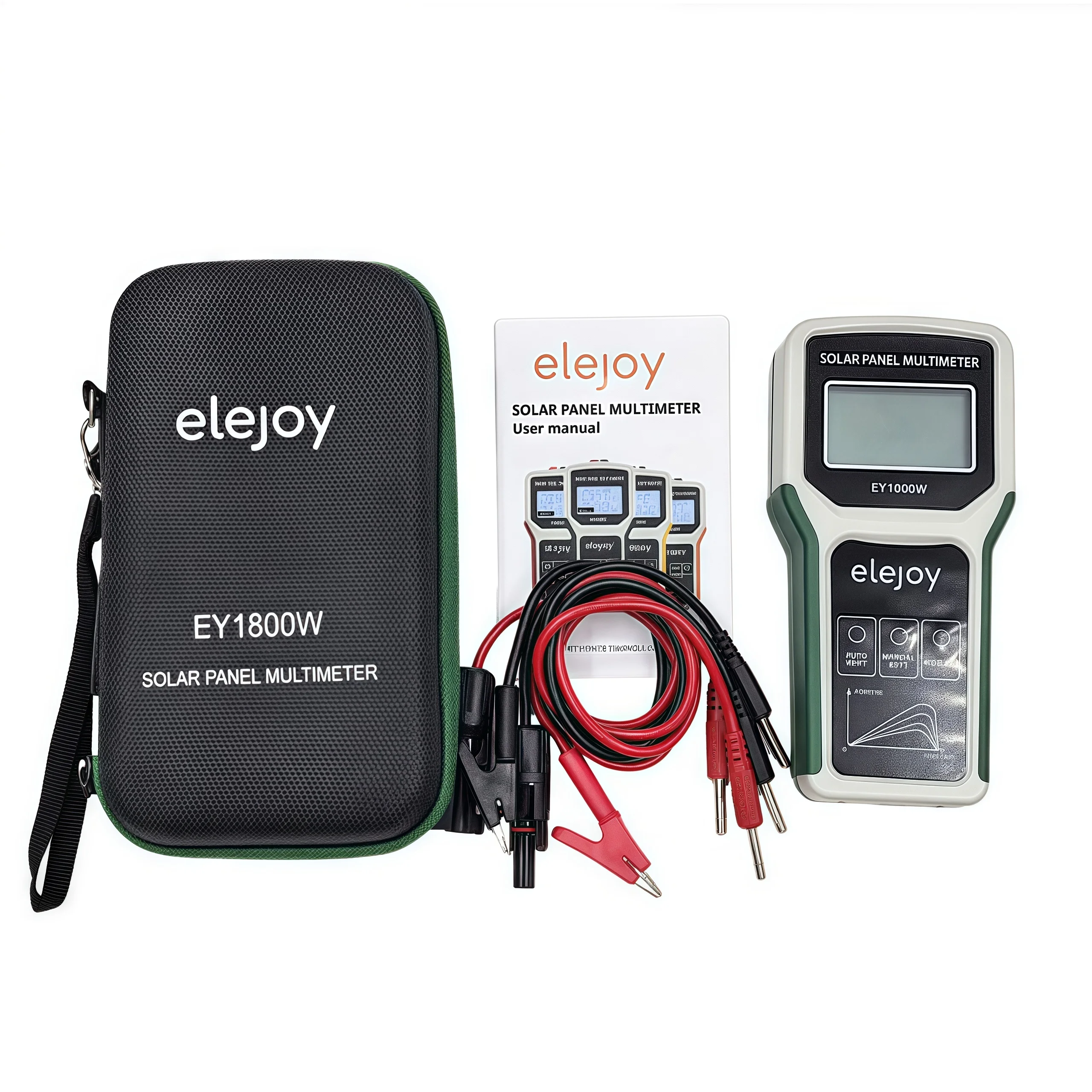 

400W-1800W MPPT Multimeter Portable Solar Panel Tester for PV Power & Voltage Measurement | Ideal for Off-Grid Solar Setup