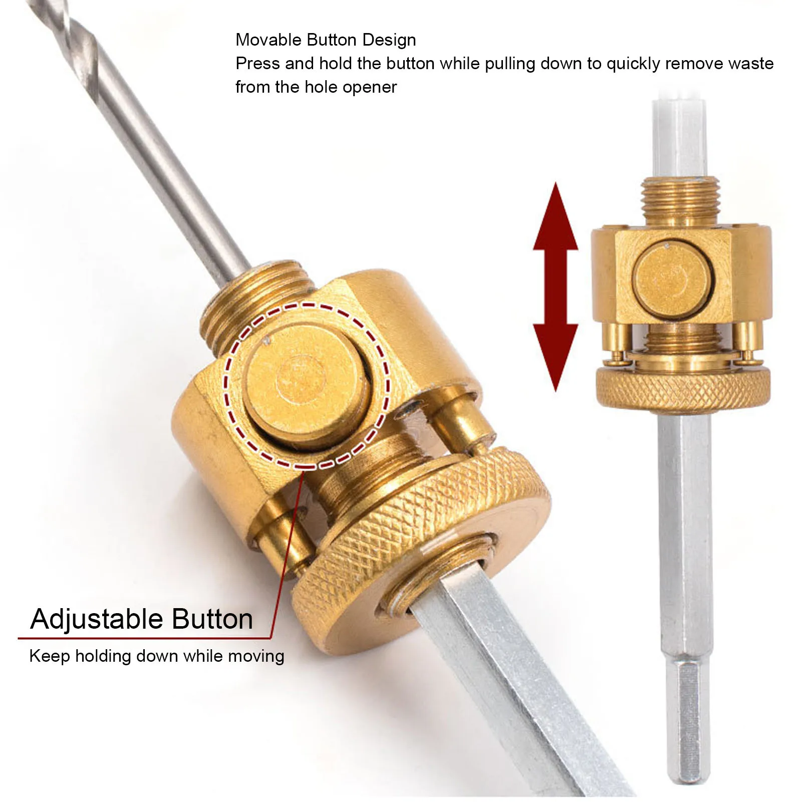 Ceiling Drilling Hole Cutter Alloy Steel Improve Work Efficiency Recessed Lights Hole Saw Portable Convenient for Bench Drills