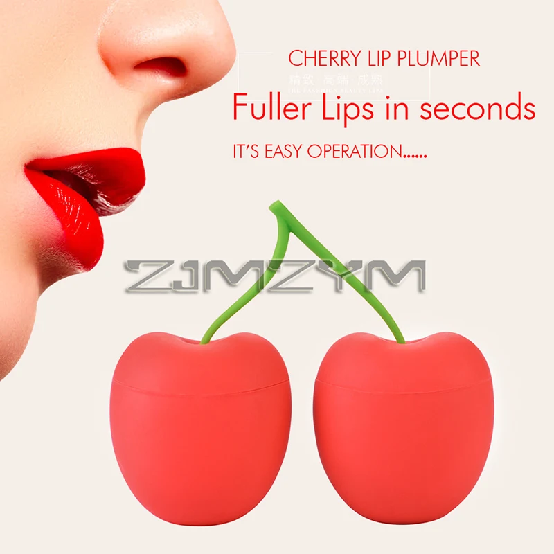 Enhancer Lip Silicone, Dispositivo Plumpering bonito projetado, Cherry Shape Lip Plumper