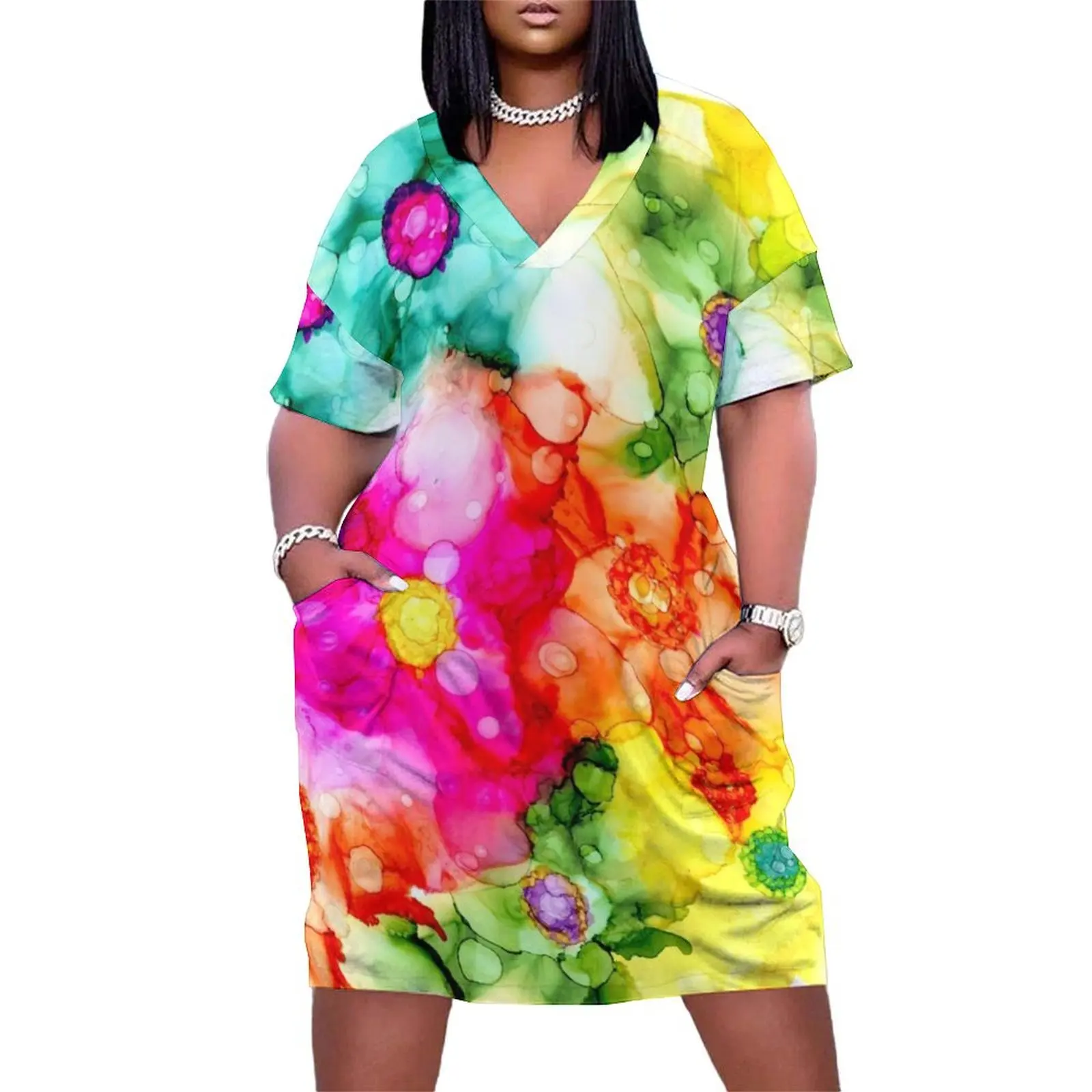 

Luau Loose Pocket Dress Dresses dresses summer woman 2025