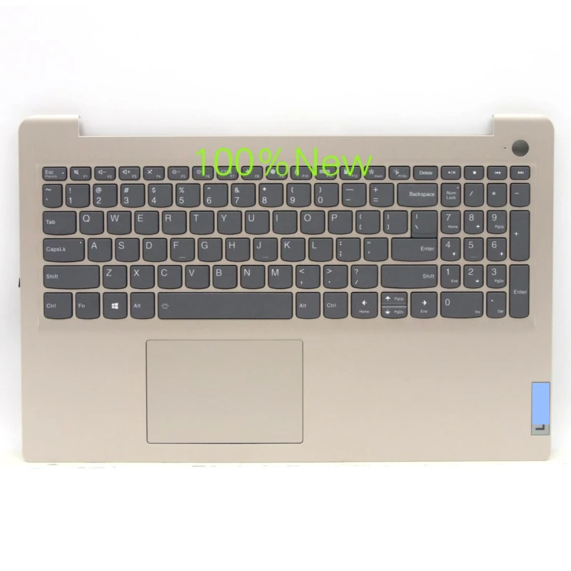 5CB1B69007 5CB1B69032 New Palmrest Upper Case US Backlit KB FP For Ideapad 3-15ITL6 82H8 3-15ALC6 Sand