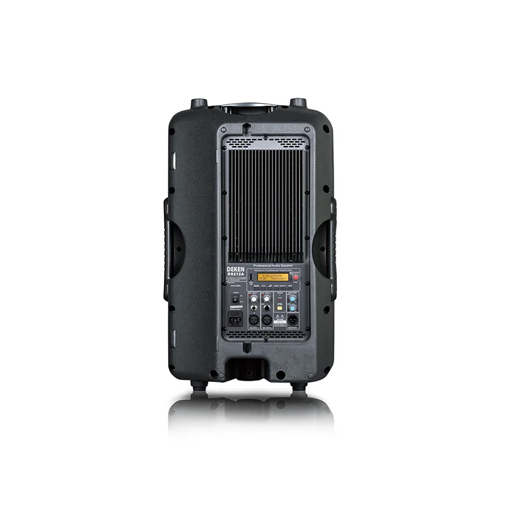 DEKEN RS212P New 300w 12 Inch Active Speaker Powered Speakers Professional Active Portable Audio Speaker With Bluetooth
