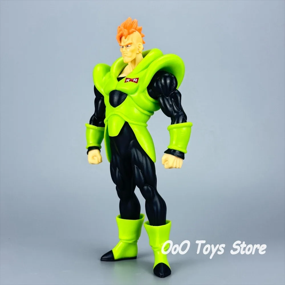 Anime Dragon Ball Z Figure ANDROID 16 Action Figures Pvc Statue Desktop Ornamen Collection Model Toys Gifts 21.5cm/8.46in view 3