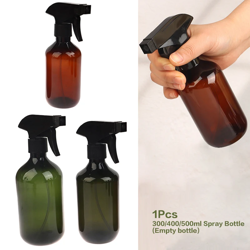 300/400/500ml Spray Bottle Plant Flower Herb Sprayer Garden Watering Pot Refillable For Plants Cleaning Solutions Hair Accessor