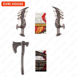 Hot Game Kratos Mini Action Figures Movies Assembly Building Blocks Toys for Children Bricks EV03 EV04