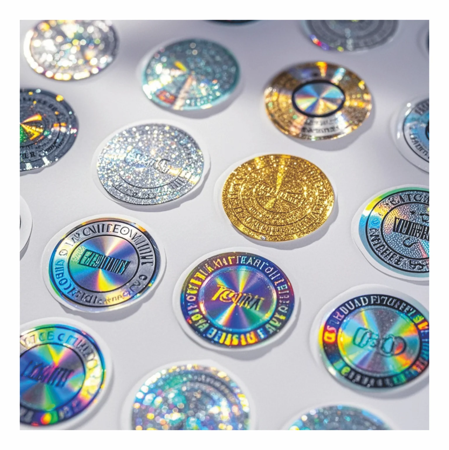 

Hot Selling Hologram Stickers With Double-Layer Rainbow Effect Graffiti Rainbow Effect Vinyl With Low Price