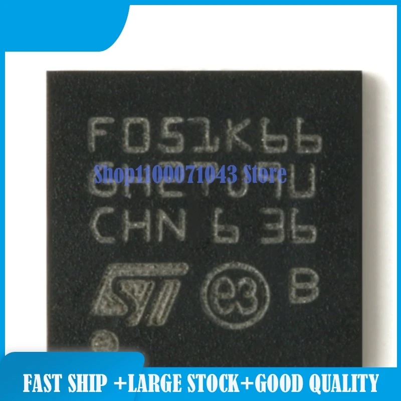 

10pieces/lot STM32F051K6U6 MT41K128M16JT-125:K STM32L071RBT6 GD32F105RCT6 STM32G071CBU3 STM8S105S4T6C STM32F100C8T6B