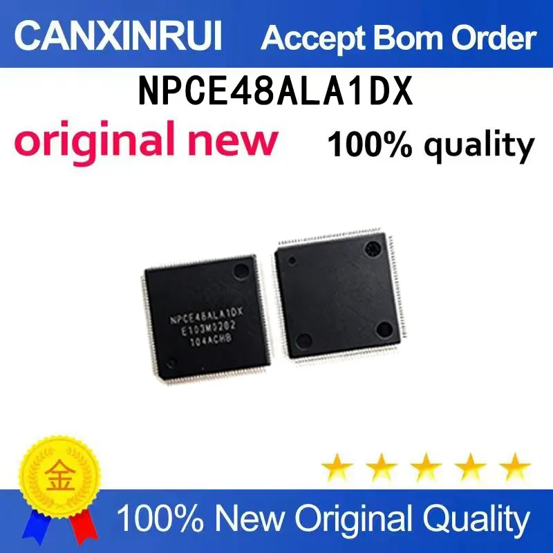 (5pcs-100pcs）Brand new original NPCE48ALA1DX NPCE48ALAIDX MEC5200-LJ MEC5200 QFP