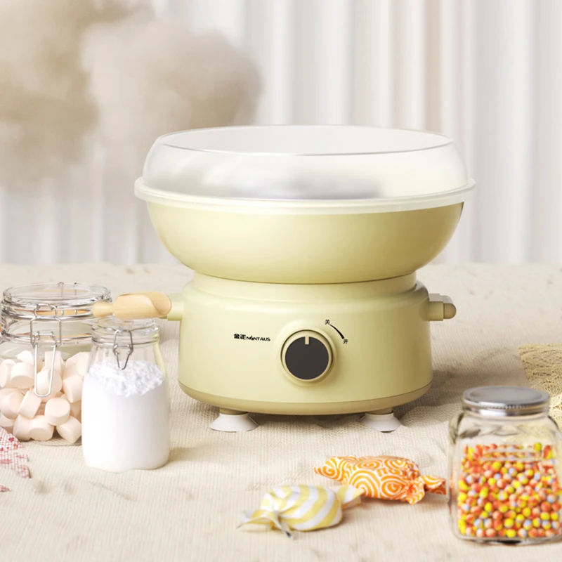 110V 220V Listrik DIY Pembuat Permen Kapas Manis Mini Mesin Benang Gula Kapas Hadiah Anak Perempuan Laki-laki Mesin Marshmallow Hari Anak-anak