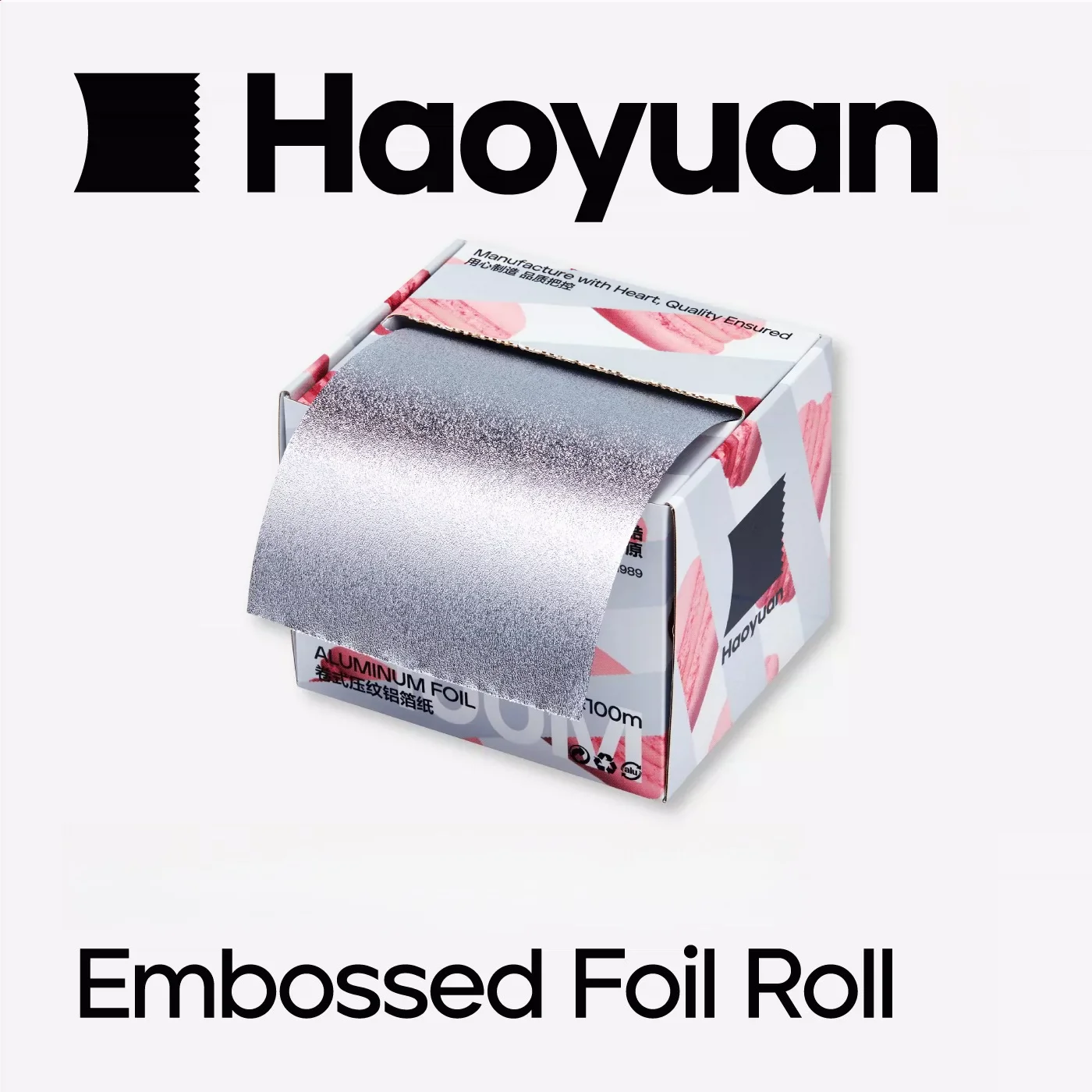 Professional Paris-Style Hair Foil, Aluminum Foil for Perming, Dyeing & Highlighting, Salon-Grade Balayage Paper