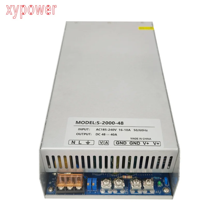 DB 2000W PFC For motor 1800W switch Power Supply DC 12V 125A Transformer 30V 48V 24V 60V 72V 36V 90V / Adapter Strip 110 / 220V