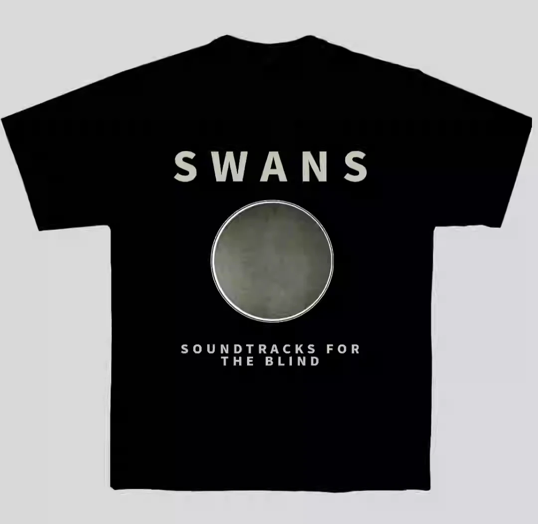 

Swans American Punk Band Short Sleeve Niche American Casual Cotton Printed T-Shirt High Quality Hot Sale Loose Short Sleeve