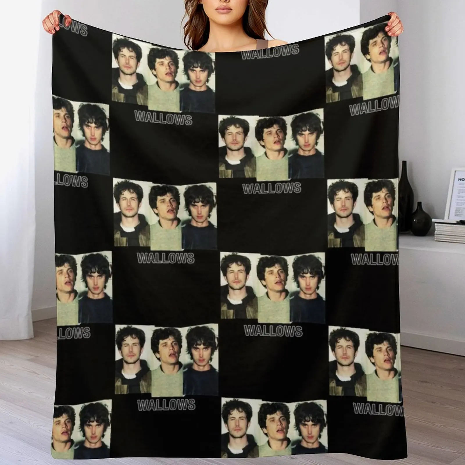 

Wallows Throw Blanket Reusable Durable Soft Blanket for All Seasons