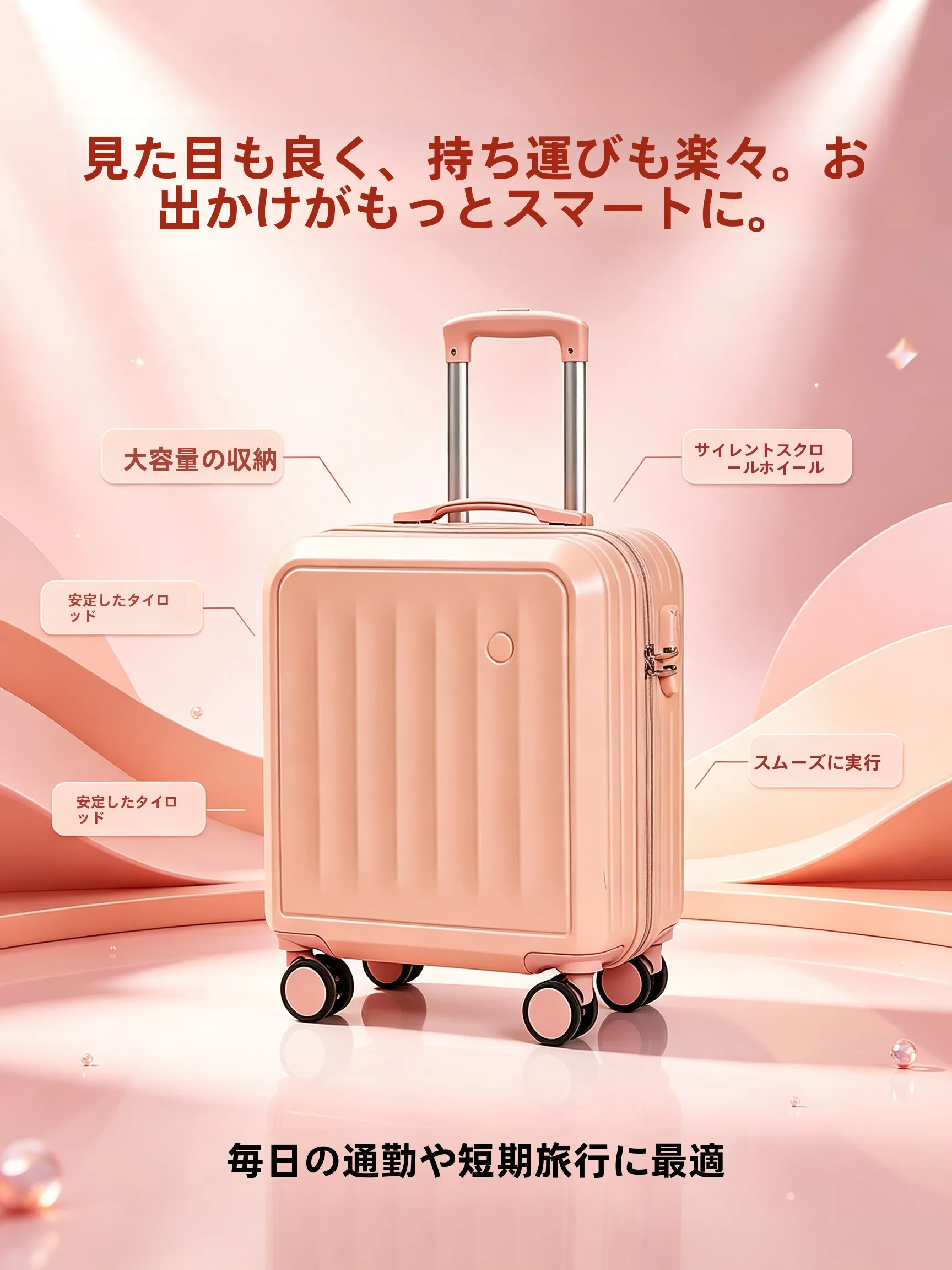 18-inch-front-opening-carry-on-suitcase-short-trip-business-trip-small-size-luggage-wheel-suitcase-for-air-travel