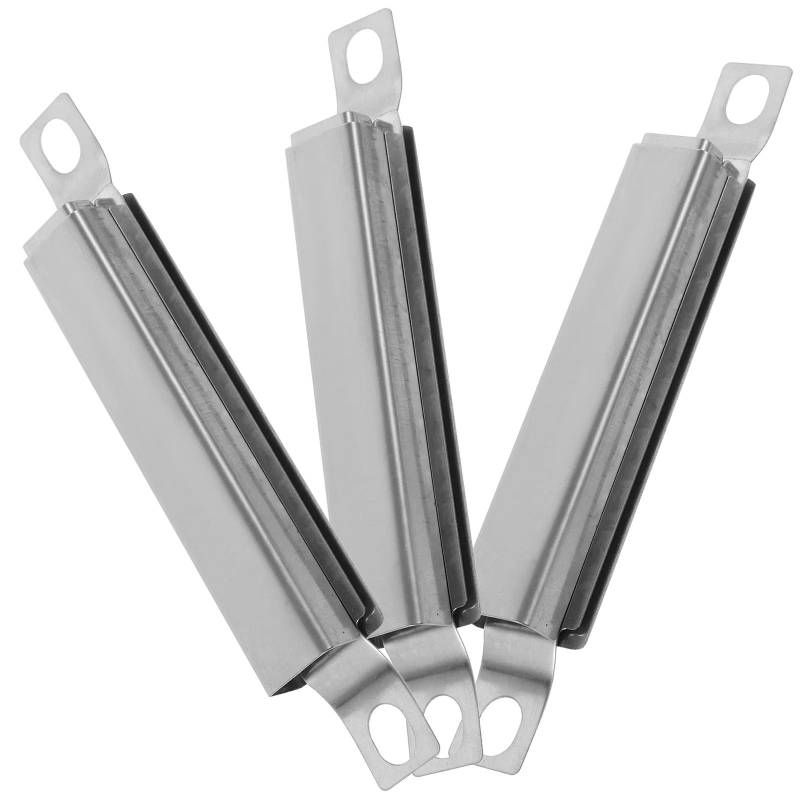 

3 Pcs Stainless Steel Fire Transfer Pipe Gas Grill Burner Tubes Barbecue Parts Replacement Portable Outdoor Cooking Accessories