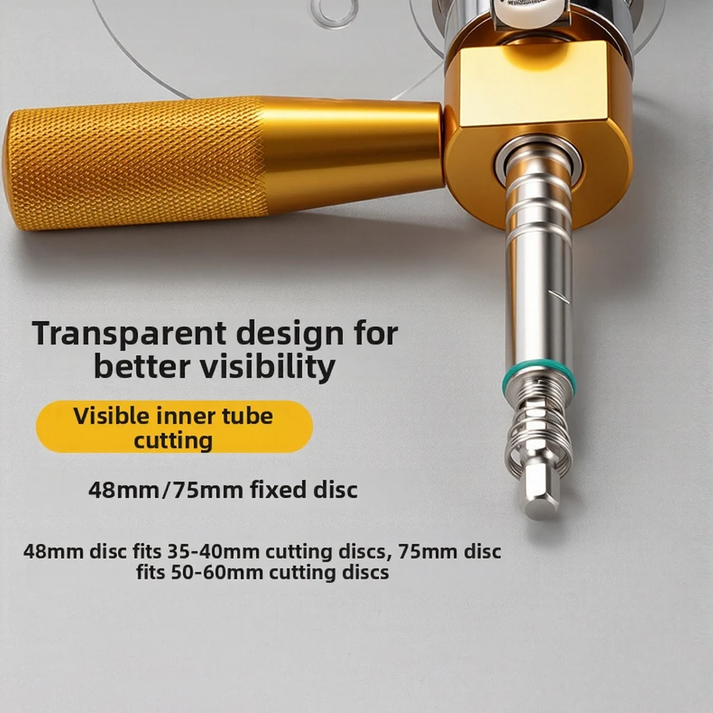 Plumbing Reamer As Shown Inner Pipe Cutter High-hardness Material Inner And Outer Cutting Adjustable Connection Rod