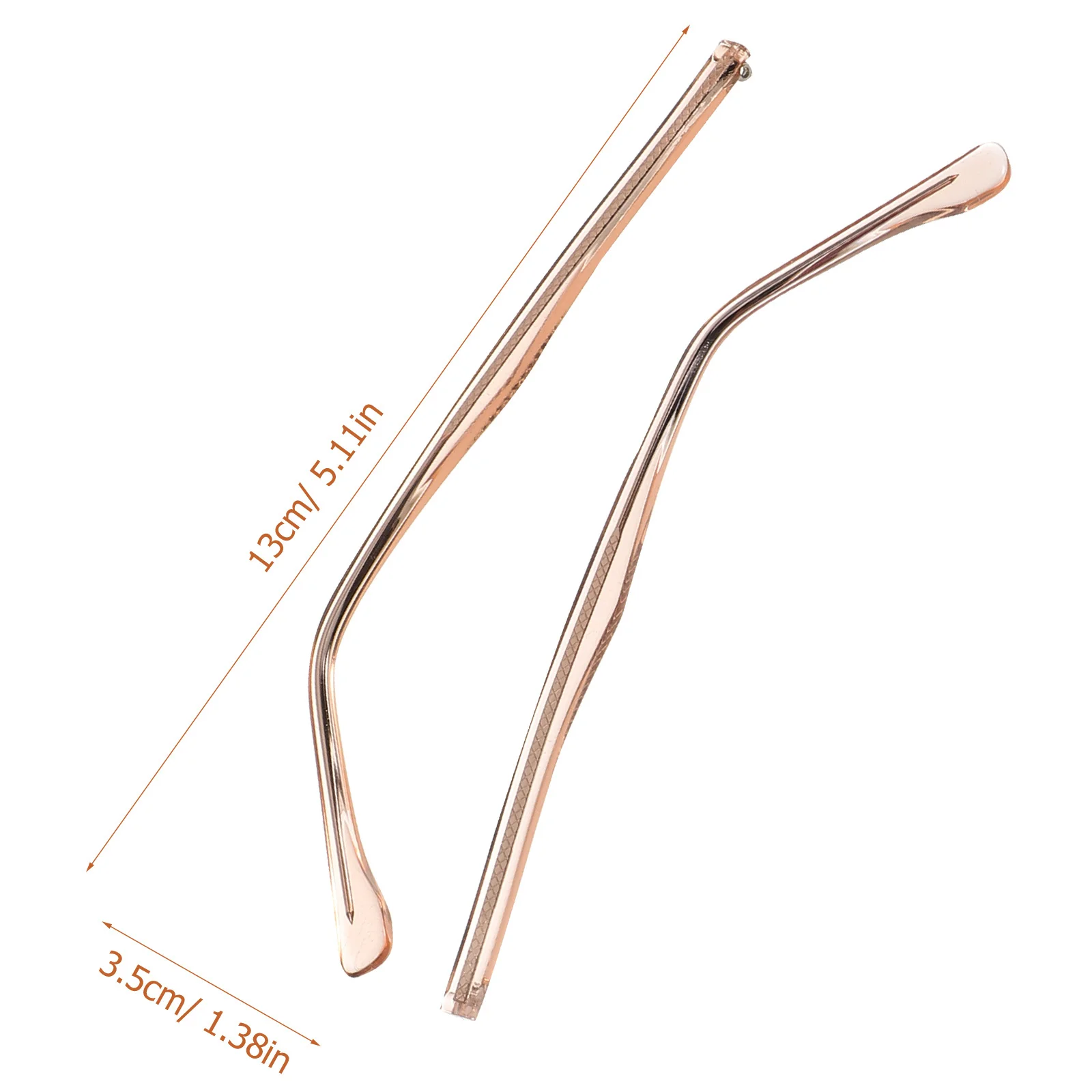 زوج واحد من أذرع النظارات العالمية، طقم تصليح النظارات المستقرة، معابد متينة لنظارات القراءة الشمسية #6