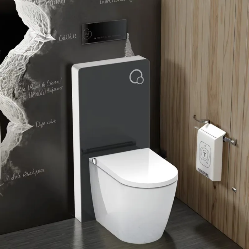 

European shower toilet Floor-to-ceiling bathroom Automatic smart toilet
