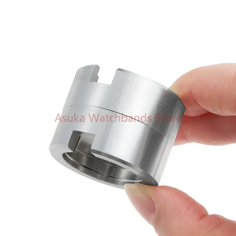 NH35 NH34 ساعة حركة حامل قوس ل NH36 7S26 4R35 4R36 8215 2824 2836 حركة SKX007 وزارة الدفاع قاعدة أدوات تجميع إصلاح