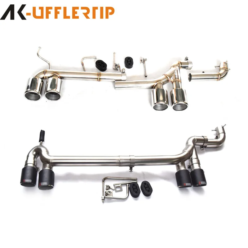 

Suitable for Honda 10th generation Civic 1.0T exhaust pipe refitted bilateral single-out four-out carbon fiber stainless steel t