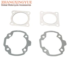 Scooter 50cc 70cc Cylinder Gasket Set Top End For Peugeot Speedake Speedfight 2 Squab SV TKR Furious R10 Trekker Road Zenith 50c