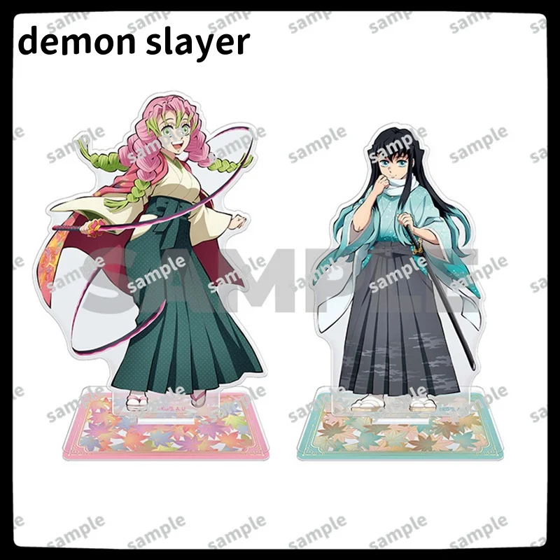 demon slayer anime peripheral acrylic stand plate Kanroji Mitsuri Tokitoru Muichiro desktop ornament doll humanoid birthday gift