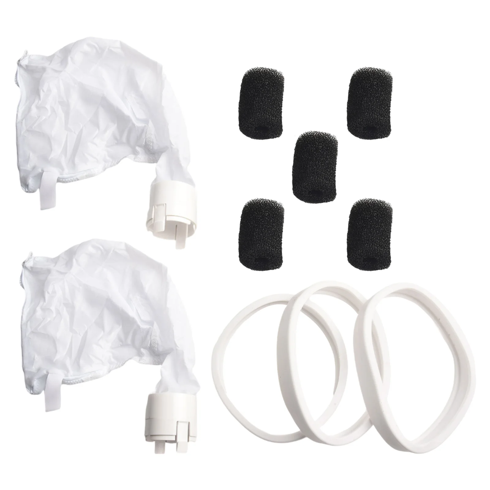 Pool Cleaner Parts Kit for Polaris Featuring K13 K16 Replacement Bags C10 Tires and Hose Scrubbers for 180 to 3900 Sport Models
