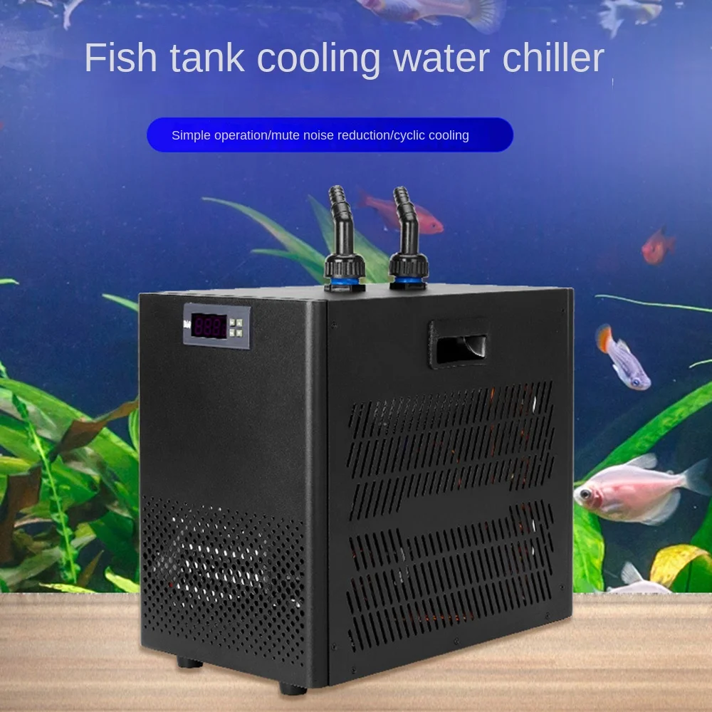 Imagem -04 - Aquarium Filtro Tanque Chiller Máquina de Refrigeração de Água Adequado para Reef Coral Medusa Camarão Plantas 160l