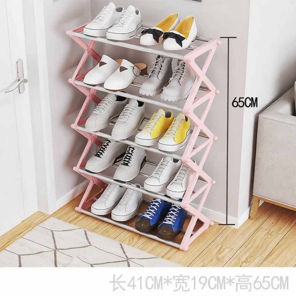 Modern Home Shoe Rack Organizer Multilayer Storage Shelf Standing Furniture For Sneakers Boots High Heels Collection