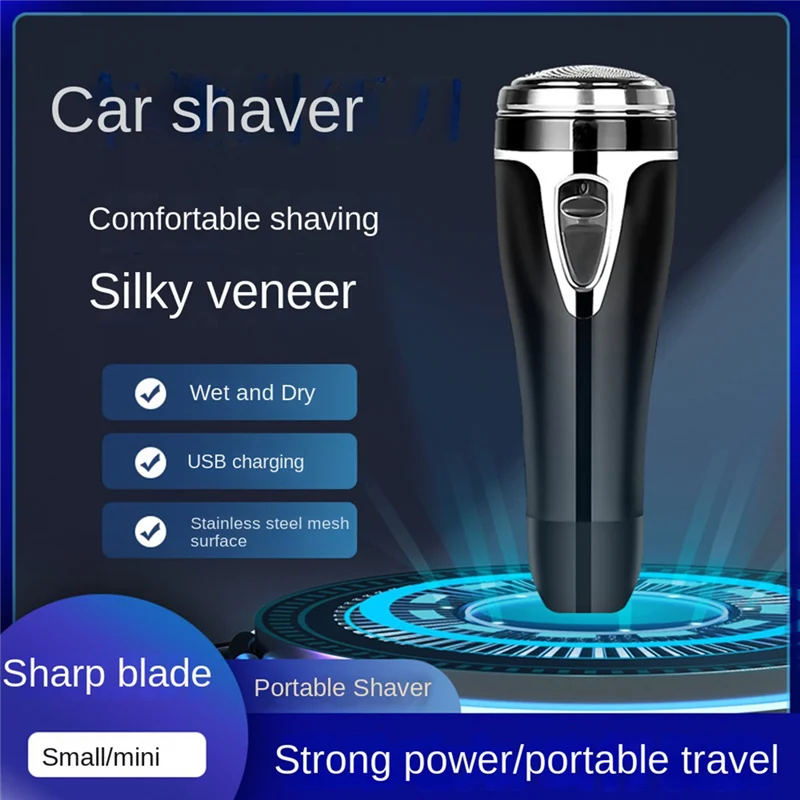 L65A-Electric Shaver For Men Rechargeable Cordless Rotary Electric Razor -Up Beard Trimmer Face Shaving Machine