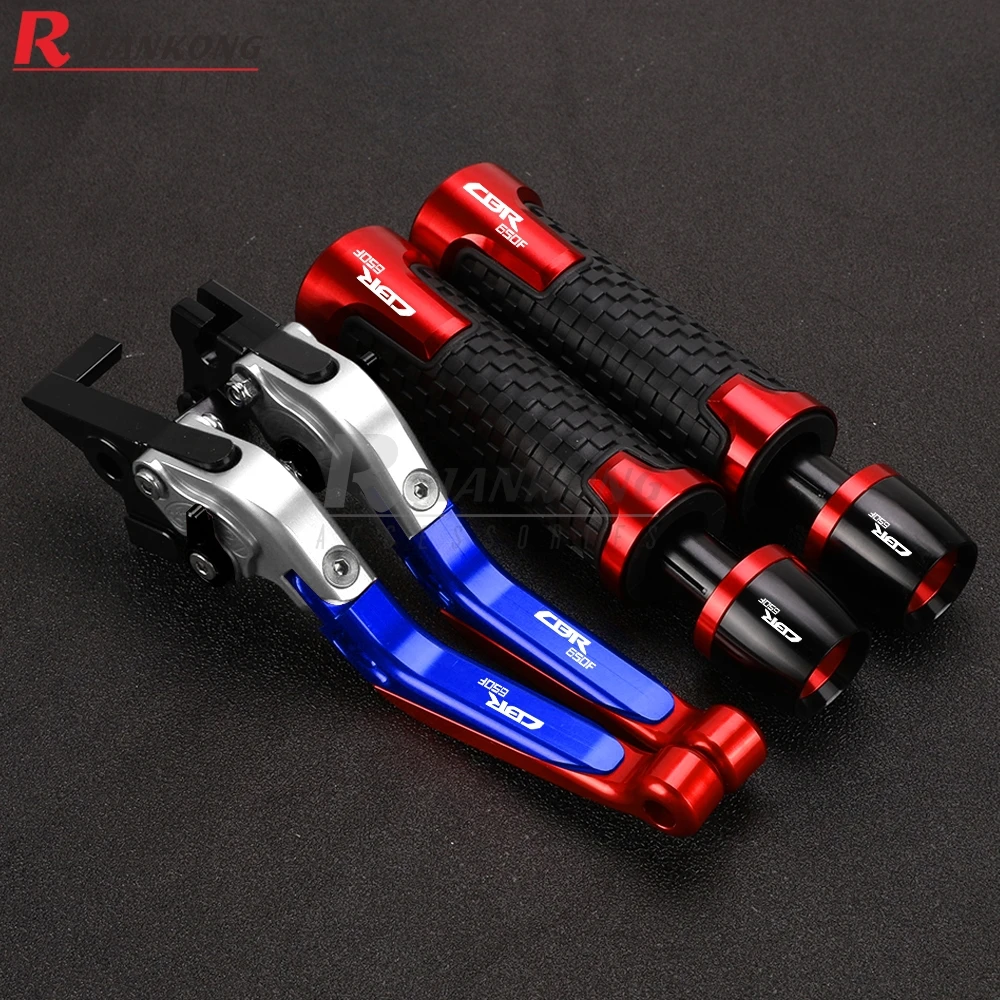 Motorcycle brake clutch lever For Honda CBR650F 2014 2015 2016 2017 2018 2019 2020 2021 2022 2023 2024 handlebar grips ends caps